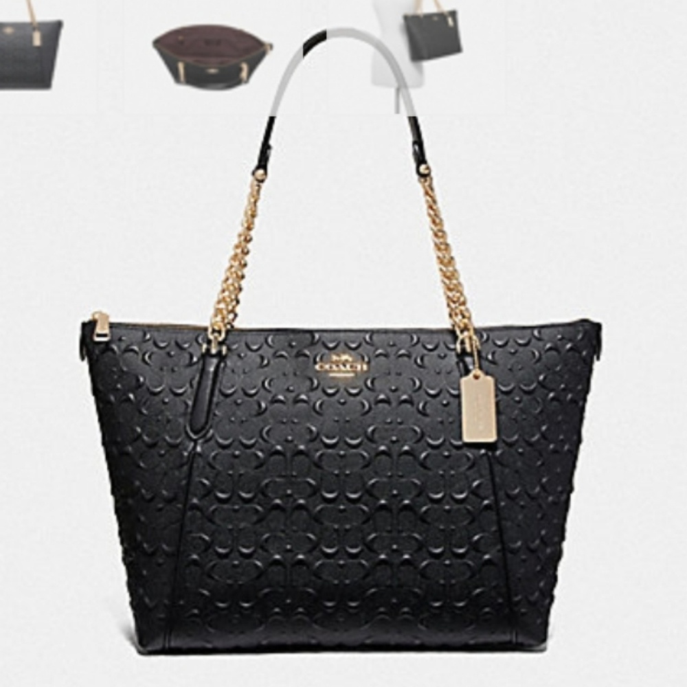 NWT Coach Ava Chain Tote & Coach Wallet